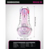 PDX ELITE - VIEWTUBE XXL LED TRANSPARENTE STROKER 27,3 CM