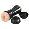 PDX EXTREME - WET COSSIES SUPER FLIP-A-PUSSY OVER REVERSIBLE STROKER 21.6 CM