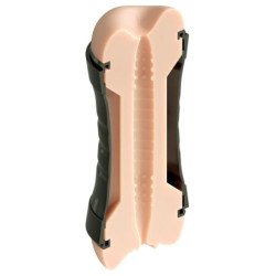 PDX EXTREME - WET COSSIES SUPER FLIP-A-PUSSY OVER REVERSIBLE STROKER 21.6 CM