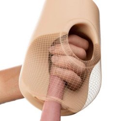 PDX PLUS - JUGUETE VAGINAL REALISTA PARA APRETAR Y MASTURBAR 18 CM