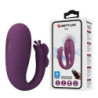 PRETTY LOVE - VIBRADOR DE HUEVO CON EMPUJE KLAY CONTROLADO POR APLICACIÓN MORADO