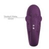 PRETTY LOVE - VIBRADOR DE HUEVO CON EMPUJE KLAY CONTROLADO POR APLICACIÓN MORADO