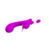 PRETTY LOVE - BUTTERFLY KISS VIBRADOR CON FORMA DE CONEJO DE 30 FUNCIONES MORADO