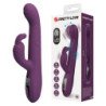 PRETTY LOVE - DEE MULTIFUNCTION RABBIT VIBRATOR OSCILLATING AND PERCUSSION PURPLE