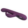 PRETTY LOVE - DEE MULTIFUNCTION RABBIT VIBRATOR OSCILLATING AND PERCUSSION PURPLE