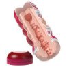 PRETTY LOVE - MASTURBADOR VAGINAL FLORA CON VENTOSA Y TEXTURAS INTERNAS