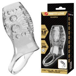 PRETTY LOVE - GERALDINE FUNDA TRANSPARENTE CON TEXTURA ESPESA