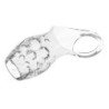 PRETTY LOVE - GERALDINE FUNDA TRANSPARENTE CON TEXTURA ESPESA