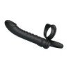 PRETTY LOVE - MERRITT ANAL VIBRATOR WITH RING AND VIBRATION BLACK