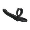 PRETTY LOVE - VIBRADOR ANAL MERRITT CON ANILLO Y VIBRACIÓN NEGRO