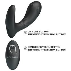 PRETTY LOVE - VIBRADOR DE PRÓSTATA MIRABELLE CON CONTROL REMOTO