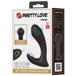 PRETTY LOVE - VIBRADOR DE PRÓSTATA MIRABELLE CON CONTROL REMOTO