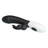 PRETTY LOVE - NAUGHTY BUNNY 30 FUNCTION RABBIT VIBRATOR BLACK