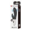 PRETTY LOVE - VIBRADOR DE CONEJO TRAVIESO DE 30 FUNCIONES NEGRO