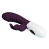 PRETTY LOVE - VIBRADOR DE CONEJO TRAVIESO DE 30 FUNCIONES, MORADO