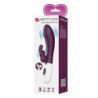 PRETTY LOVE - VIBRADOR DE CONEJO TRAVIESO DE 30 FUNCIONES, MORADO