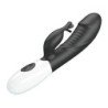 PRETTY LOVE - RASMUSSEN VIBRADOR CON FORMA DE CONEJO DE 30 FUNCIONES NEGRO