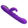 PRETTY LOVE - VIBRADOR SABIEN RABBIT CON ESTIMULACIÓN POR GOLPES Y LED MORADO