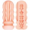 PRETTY LOVE - MASTURBADOR VAGINAL SHERRY CON VENTOSA Y TEXTURAS INTERNAS