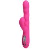 PRETTY LOVE - VIBRADOR MULTIFUNCIONAL DE CONEJO PARA INVIERNO CON PANTALLA LED ROSA