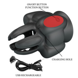 PRETTY LOVE - ENTRENADOR DE CLASES CON MASTURBADOR AUTOMÁTICO RECARGABLE WYATT