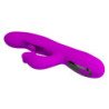 PRETTY LOVE - VIBRADOR OSCILANTE YALANDA RABBIT CON PANTALLA LED MORADO