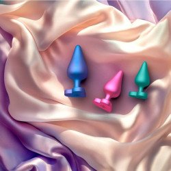 ROMP - LUSTER ANAL TRAINING KIT S/M/L WITH HEART-SHAPED BASE