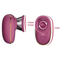 SHE.E.O - BOMBA AUTOMÁTICA ESTIMULADORA DEL CLITORAL CON EFECTO DE LAMIDO (MORADO)