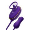 SHE.E.O - HERRAMIENTA DE SUCCIÓN CLITORAL CON EFECTO DE LAMIDO Y ESTIMULADOR ANAL MORADO