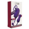 SHE.E.O - HERRAMIENTA DE SUCCIÓN CLITORAL CON EFECTO DE LAMIDO Y ESTIMULADOR ANAL MORADO