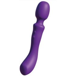 SHE.E.O - VARITA MASAJEADORA VIBRATORIA DE DOBLE EXTREMO MORADA