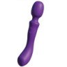 SHE.E.O - VARITA MASAJEADORA VIBRATORIA DE DOBLE EXTREMO MORADA