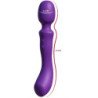 SHE.E.O - VARITA MASAJEADORA VIBRATORIA DE DOBLE EXTREMO MORADA