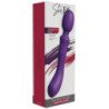 SHE.E.O - VARITA MASAJEADORA VIBRATORIA DE DOBLE EXTREMO MORADA