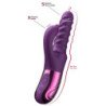 SHE.E.O - VIBRADOR CON FORMA DE CONEJO MORADO EN REMOLINO