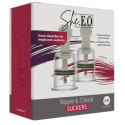 SHE.E.O - Ventosa para pezón y clítoris S/M