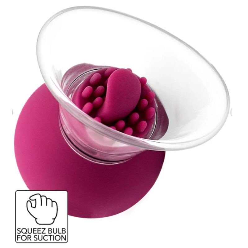 SHE.E.O - BOMBA VIBRATORIA Y ROTATIVA PARA PEZONES Y CLÍTORIS