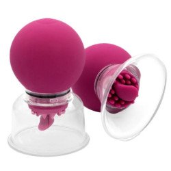 SHE.E.O - BOMBA VIBRATORIA Y ROTATIVA PARA PEZONES Y CLÍTORIS