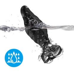 ARMONY - VIBRADOR Y TAPÓN ANAL CON CONTROL REMOTO NEGRO