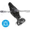ARMONY - VIBRADOR Y TAPÓN ANAL CON CONTROL REMOTO NEGRO