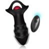 ARMONY - VIBRADOR DE DEDOS Y TAPÓN ANAL KYLIN CON CONTROL REMOTO NEGRO