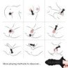 ARMONY - VIBRADOR DE DEDOS Y TAPÓN ANAL KYLIN CON CONTROL REMOTO NEGRO