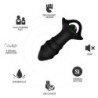 ARMONY - VIBRADOR DE DEDOS Y TAPÓN ANAL KYLIN CON CONTROL REMOTO NEGRO