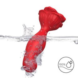 ARMONY - VIBRADOR ROSA Y TAPÓN ANAL CON CONTROL REMOTO ROJO