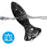 ARMONY - VIBRADOR Y TAPÓN ANAL DE SILICONA NEGRA