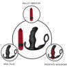 ARMONY - VIBRADOR ANAL DE PRÓSTATA KNIGHT Y ANILLO CON CONTROL REMOTO NEGRO