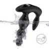 ARMONY - VIBRADOR Y ESTIMULADOR ANAL MANFUN CON CONTROL REMOTO, COLOR NEGRO