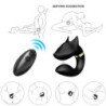ARMONY - VIBRADOR FOX PARA PAREJAS CON CONTROL REMOTO NEGRO
