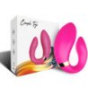 ARMONY - VIBRADOR EN FORMA DE MEDIA LUNA PARA PAREJAS CON CONTROL REMOTO, COLOR FUCSIA