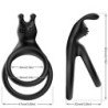 ARMONY - ANILLO TENSY DOBLE CONEJO NEGRO